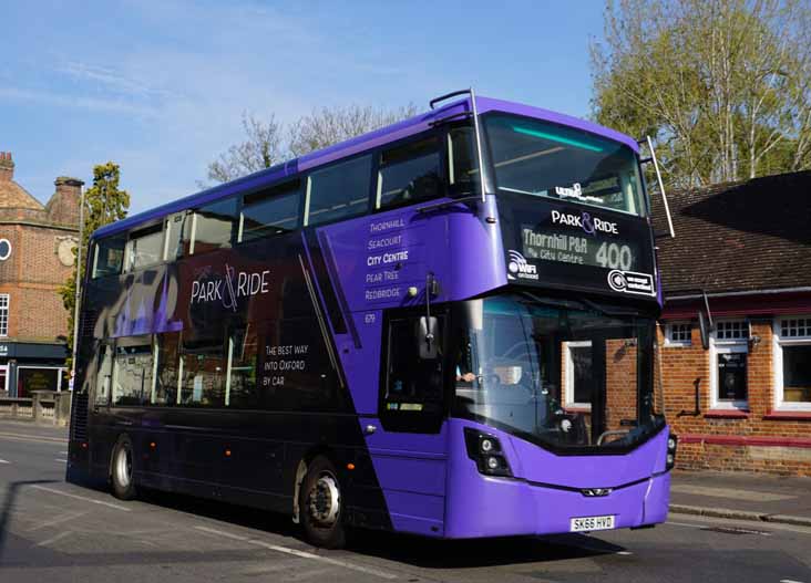 Oxford Wright Streetdeck 679 Park & Ride